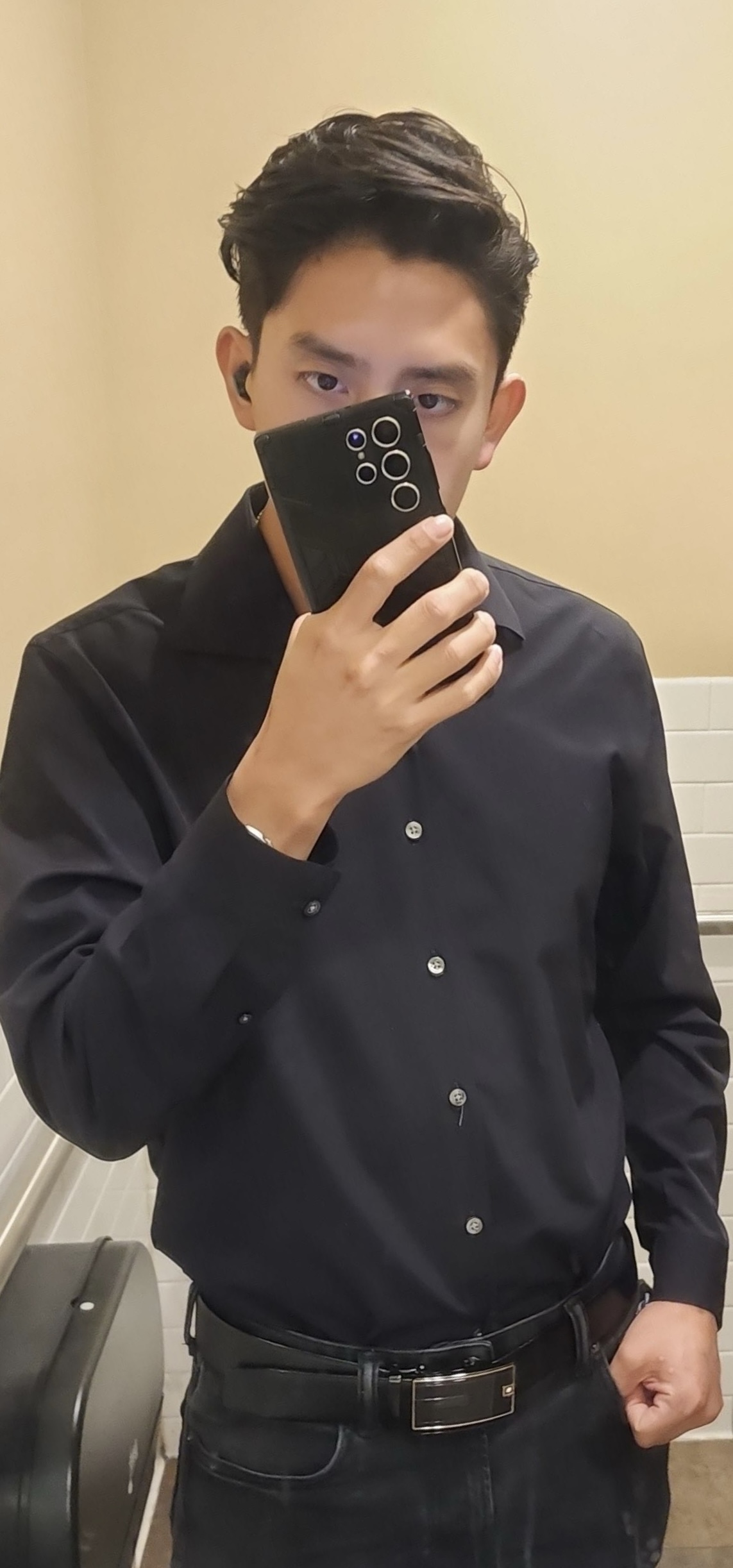 Me in dress shirt